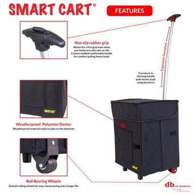 Dbest Products Smart Cart, Black (01-018)