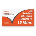 iHealth COVID-19 At-Home Antigen Self Test Kit, 40 Tests/Pack (TBN203247)