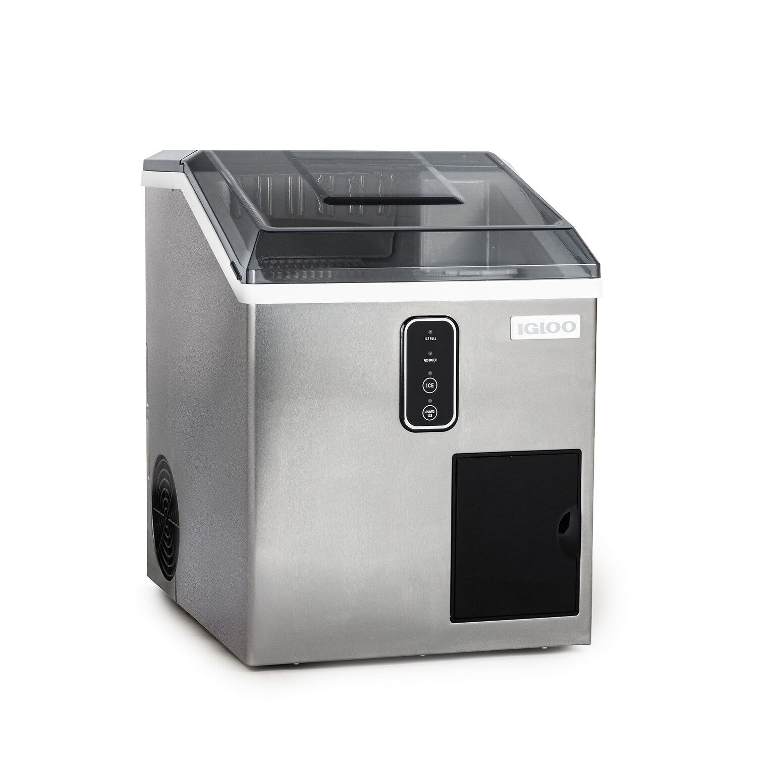Igloo 44 lb Ice Maker and Dispensing Ice Shaver (IGLICEBDC44SS)