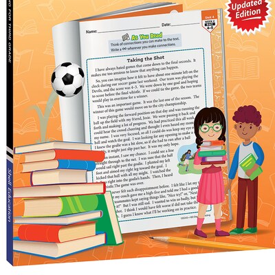 Shell Education 180 Days of Reading 2nd Edition, Grade 3 (SEP135045)