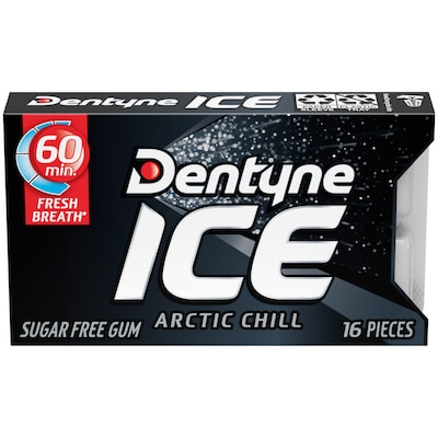Dentyne Ice Sugar Free Arctic Chill Gum, 9 Packs/Box (VAM05109)