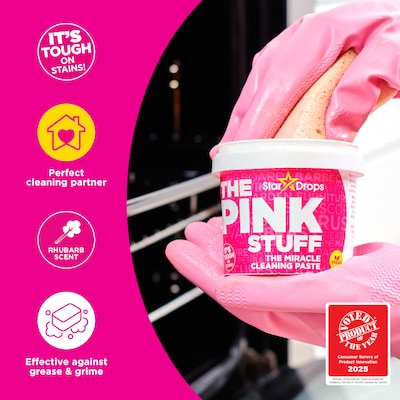 The Pink Stuff Miracle Cleaning Paste Degreaser, 17.6 oz. (23705)