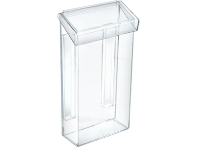 Azar Brochure Holder, 5.25 x 10, Vertical, Desktop/Wall, Clear, Acrylic, 2/Pack (252962)