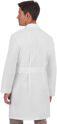 MENS FIVE POCKET FULL LENGTH LONG LAB COAT