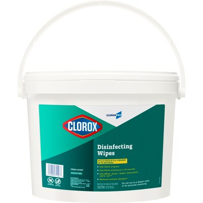 Clorox Commercial Solutions Clorox Disinfecting Wipes, Fresh Scent - 700 Wipes (31547)