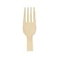 Dixie Compostable Bamboo Fork, Brown, 1000/Box (ANFBAM)