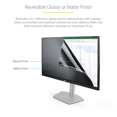 StarTech Anti-Glare Privacy Filter & Screen Protector for 32" Widescreen Monitor (16:9) (PRIVSCNMON32)