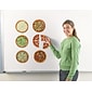 Learning Resources Magnetic Pizza Fraction Set, 6 Pieces (LER5062)