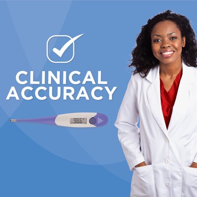 Veridian Healthcare Digital Oral Thermometer, Purple (08-359)