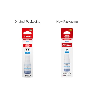 Canon GI-25 Cyan High Yield Ink Cartridge Refill (6277C001)
