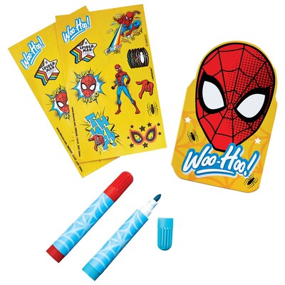 Party City Spider-Man 5-Piece Stationery Set, Multicolor (AM3902592-NS)