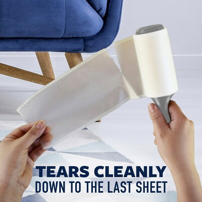 Scotch-Brite Everyday Clean Lint Roller Refill, 4" x 35.2', 70 Sheets/Roll (836RFS-70)