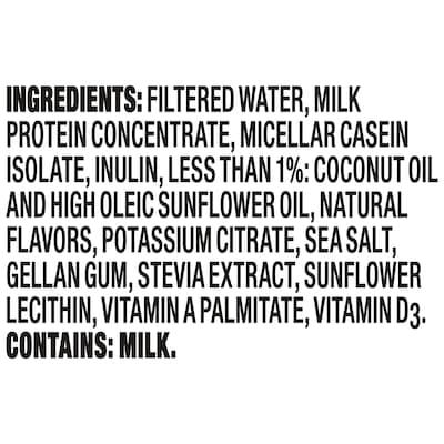 OIKOS Vanilla Protein Shake, 12 oz., 12 Bottles/Carton (203373)