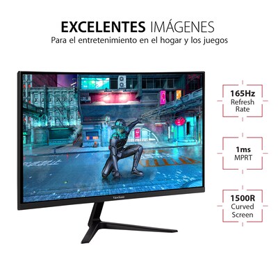 ViewSonic 27 Curved 180Hz LED Gaming Monitor, Black (VX2718-PC-MHD)