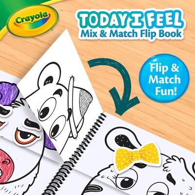 Crayola Today I Feel Animal Coloring Book (04-2774)