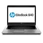 HP EliteBook 840 G2 14" Refurbished Laptop, Intel i5, 8GB Memory, 256GB SSD, Windows 10 Pro (L3Z76UT)