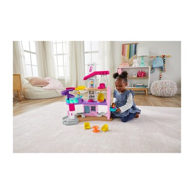 Mattel Barbie Little DreamHouse Playset by Little People, 2/Pack (HCF61)