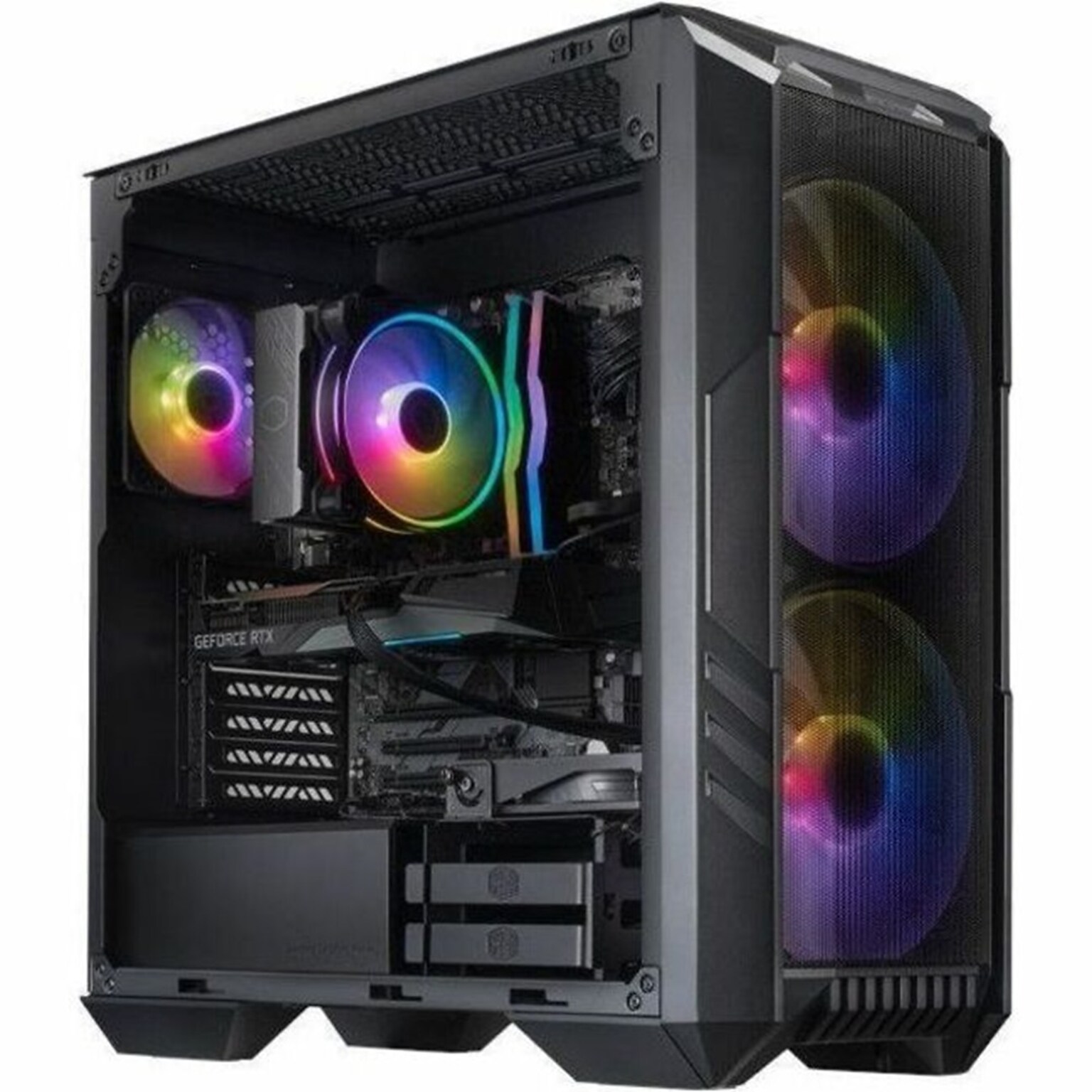 Cooler Master HAF 5 Pro Gaming Desktop Computer, NVIDIA GeForce RTX 4060, Intel Core i5-12400F, 16GB RAM, 1TB SSD, Windows 11