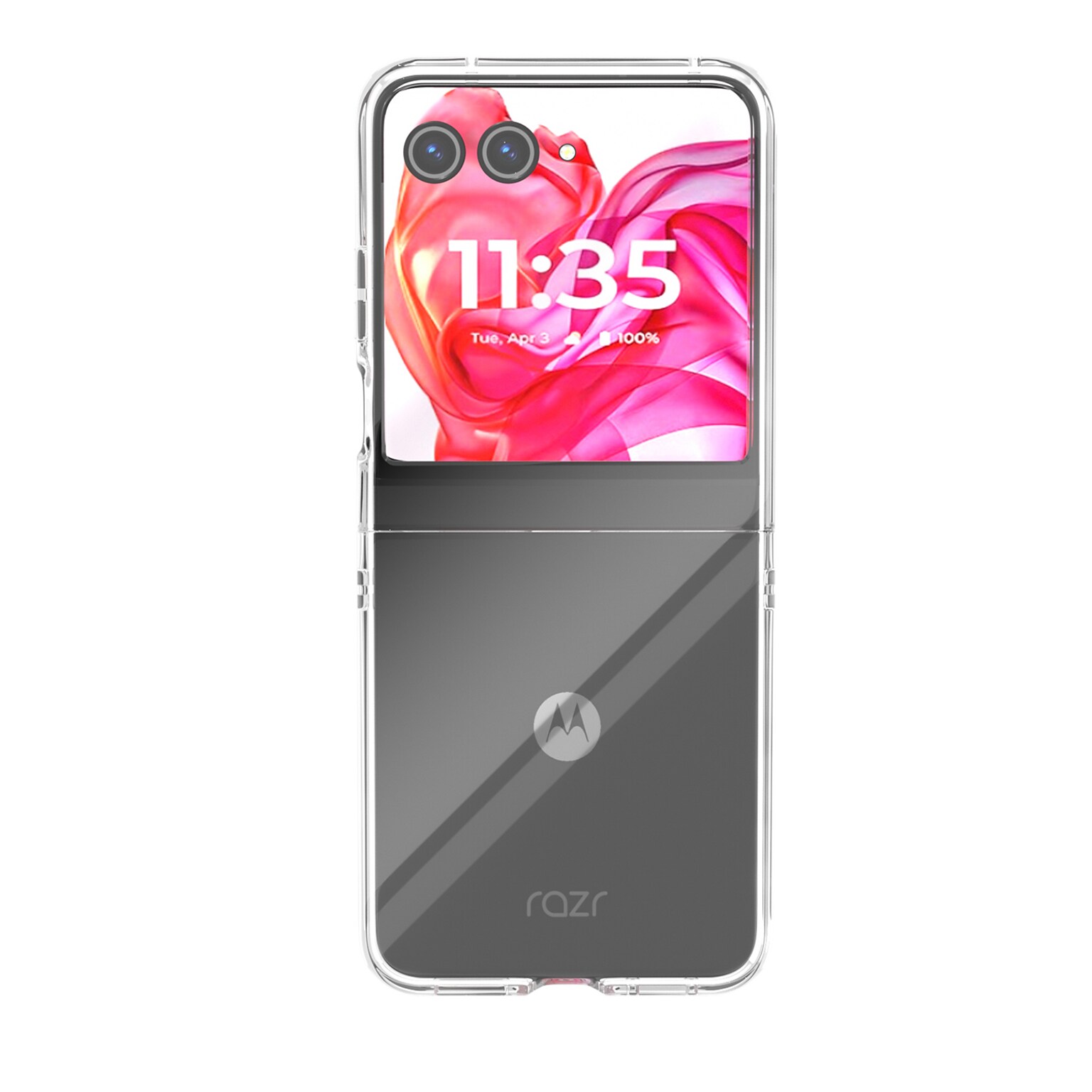 SaharaCase Venture Phone Case for Motorola Razr, Shock Absorbing, Clear (CP00621)