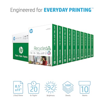 hp invent Everyday Copy & Print Paper, 92 Brightness - 500 sheets