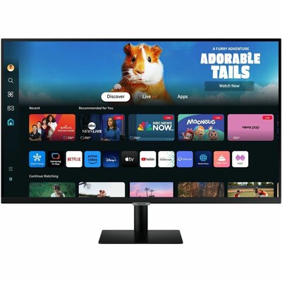 Samsung M50D 32" 60Hz Smart Monitor, Black (LS32DM500ENXGO)