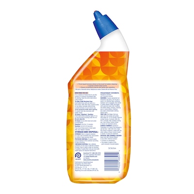 Lysol Brand New Day Disinfecting Toilet Bowl Cleaner, Mango & Hibiscus Scent, 24 oz. (19200-98390)