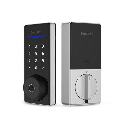 Philips Wi-Fi Smart Deadbolt Door Lock with Multiple Access Methods Including Fingerprint Reader