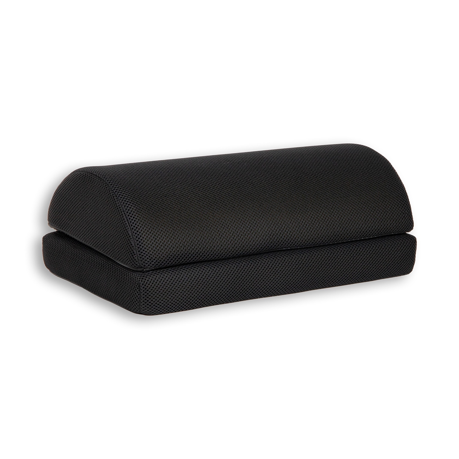 Mind Reader Air-Cloud Memory Foam Under Desk Footrest, Black (FTMESH-BLK)