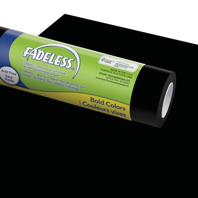 Fadeless Bulletin Board Art Paper, 48 x 12, Assorted Colors, 4/Carton (PAC0057531)