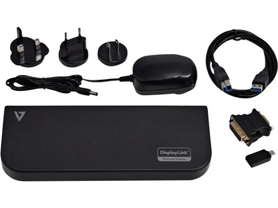 V7 Universal Docking Station for Laptop  (UDDS2)