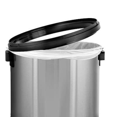 Alpine Industries Stainless Steel Trash Can, 17 Gallon (470-65L)