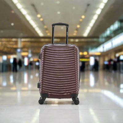 DUKAP Adly 33.27" Hardside Suitcase, 4-Wheeled Spinner, TSA Checkpoint Friendly, Blue (DKADL00XL-BLU)