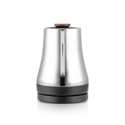 Melitta Precision Pour X Pour Over Gooseneck Spout Kettle, Silver (MPK004PULST0)