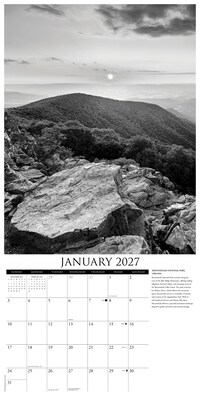 2027 Willow Creek Untouched National Parks 12" x 12" Monthly Wall Calendar, Assorted Colors (62760)