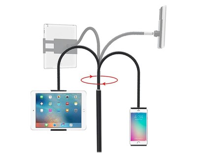 SaharaCase Floor Stand for Most Cell Phones and Tablets up to 11", Black (TB00089)