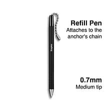 Staples® Anchor Ballpoint Pen Refill, Medium Point, Black Ink (ST31642-CC)