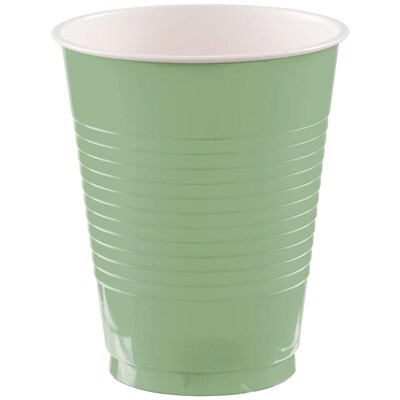 Party City Plastic Cup, 18 oz., Jade, 50/Pack (AM431754-166-NS)