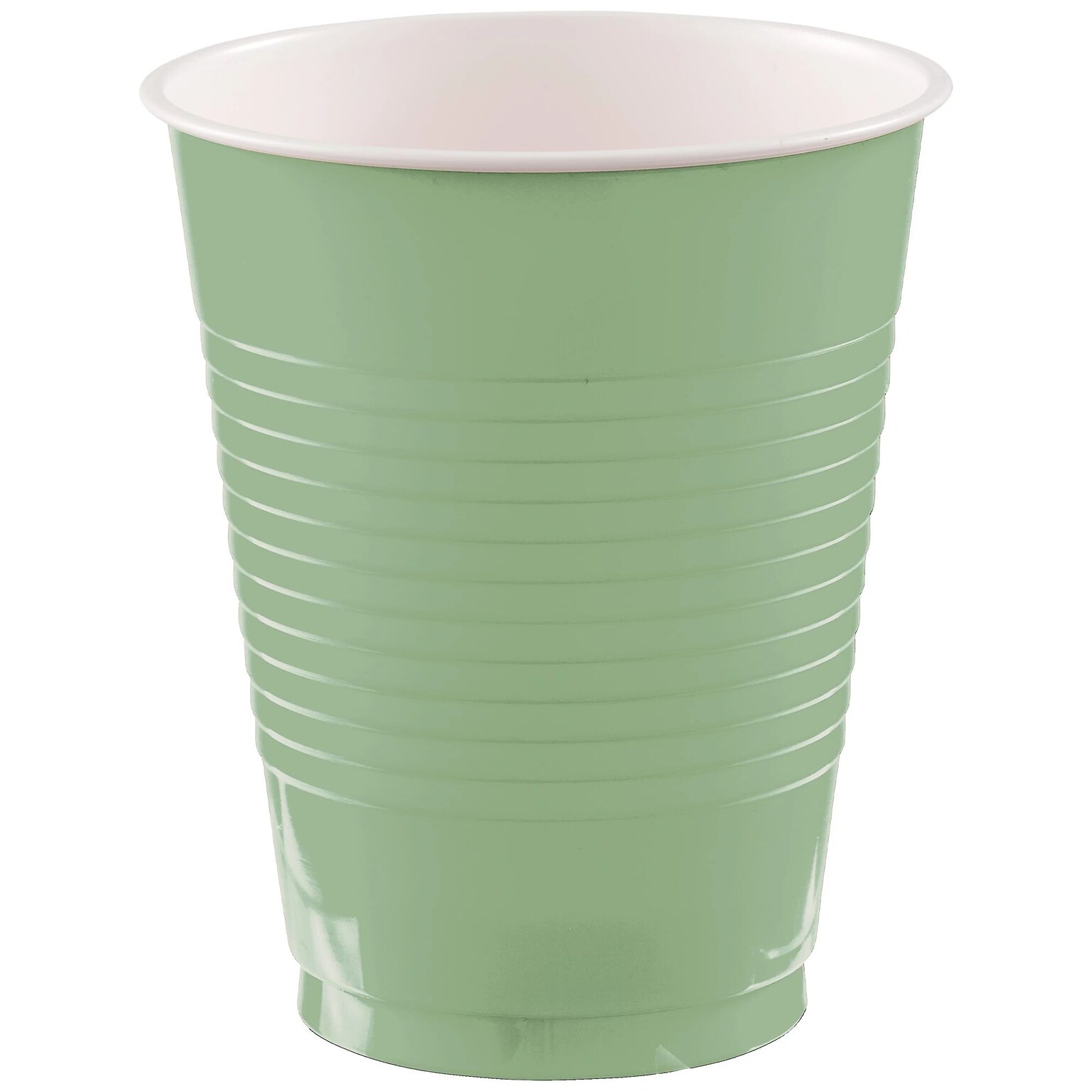 Party City Plastic Cup, 18 oz., Jade, 50/Pack (AM431754-166-NS)