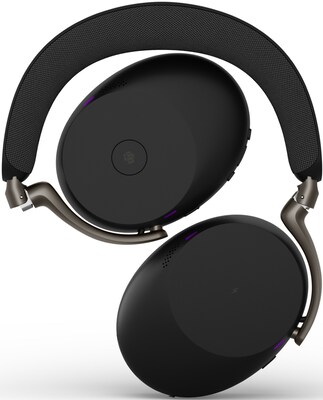 Jabra Evolve3 85 Wireless Active Noise Cancellation Bluetooth Spatial Headset, USB-C, MS Certified (38599-999-899)