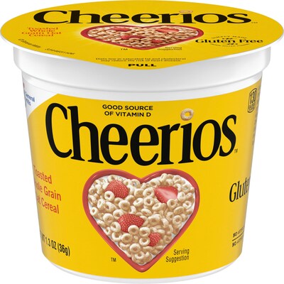 Cheerios Whole Grain Oat Cereal, 1.3 oz., 6/Box (GEM13896)