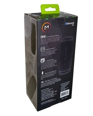 Morpheus 360 Wireless Bluetooth Speaker, Black (BT5850BLK)