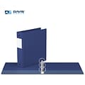 Davis Group Premium Economy 2 3-Ring Non-View Binders, Royal Blue, 6/Pack (2313-92-06)