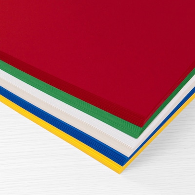 Astrobrights 65 lb. Cardstock Paper, 8.5" x 11", Holiday Hues Assortment, 150 Sheets (91812)