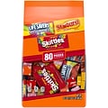 Skittles, Starburst & Life Savers Big Ring Gummies Fun Size Candy Bag, Assorted Flavors, 22.7 oz., 8