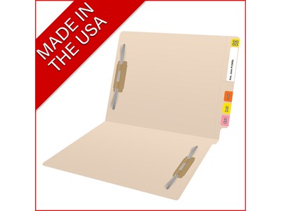 Medical Arts Press Classification Folder, Letter Size, Manila, 50/Box (S-01103-50-14)