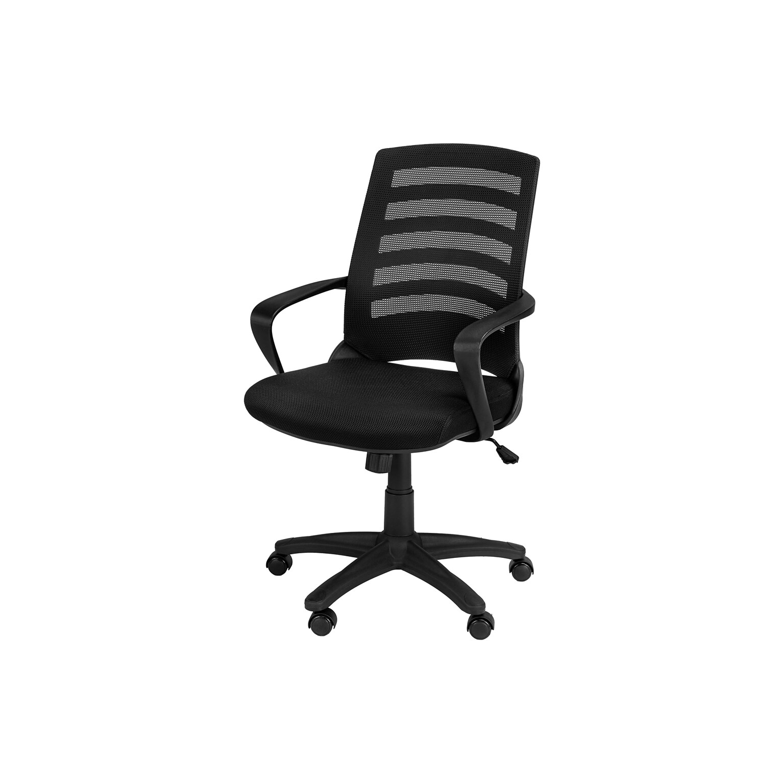 Monarch Specialties Inc. Ergonomic Mesh Computer and Desk Chair, Black (I 7224)