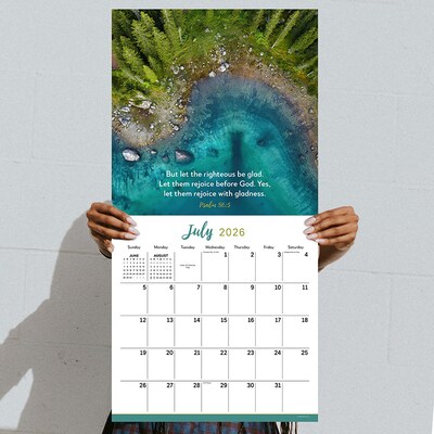 2026 TF Publishing Psalms 12" x 12" Monthly Wall Calendar (26-1024)