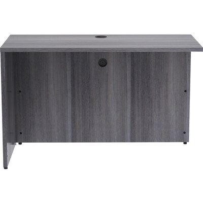 Lorell Essentials Series 48" Return Shell, Weathered Charcoal (LLR69554)