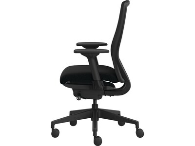 HON Nucleus Ergonomic Fabric/Mesh Swivel Task Chair, Black (HNR1KD.Y2.STC.A.H.IM.CU10.BL.SB.T)