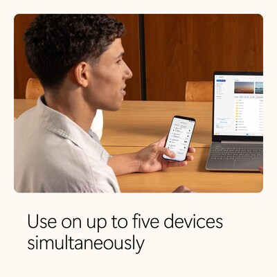Microsoft 365 Personal 12-Month Subscription, 1 User, Download, PC/Mac, Download (EP2-32302)